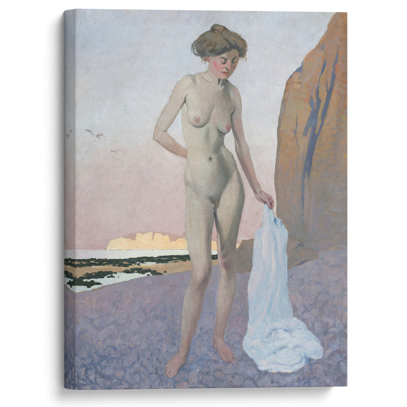 On The Beach, 1905 - Félix Vallotton - Canvas Print