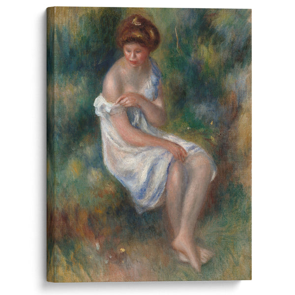 The Bather (ca. 1900) - Pierre-Auguste Renoir - Canvas Print