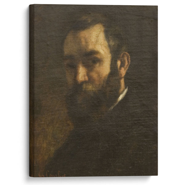 Portrait of a Man (1851) - Gustave Courbet - Canvas Print