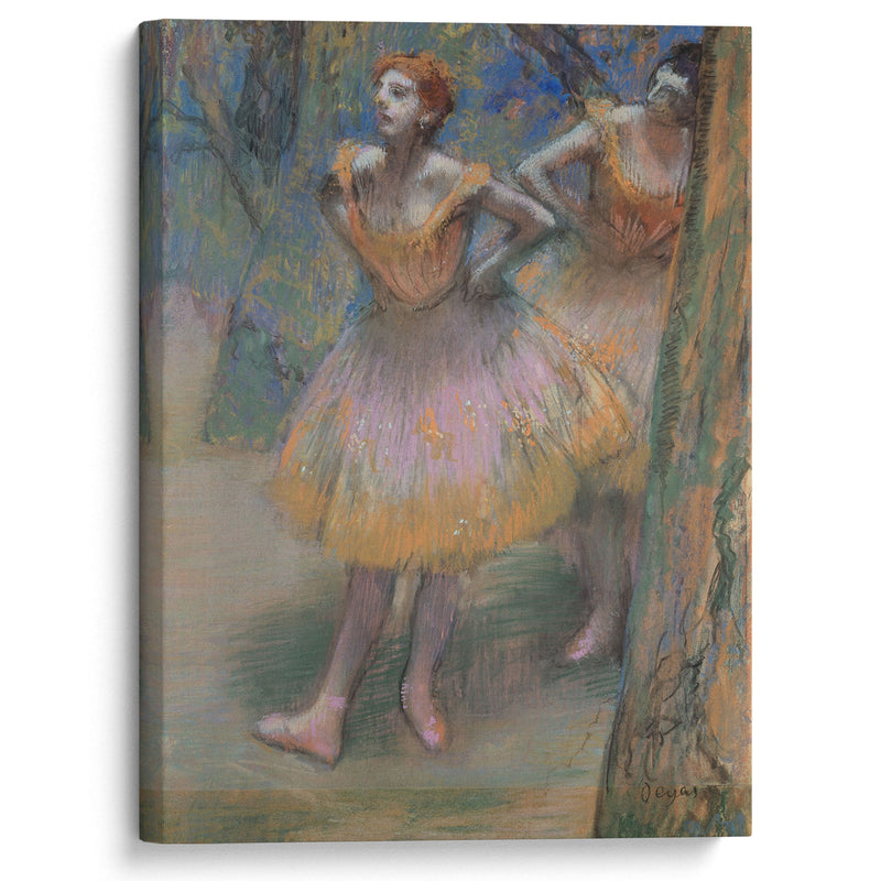 Two Dancers (1893–1898) - Edgar Degas - Canvas Print