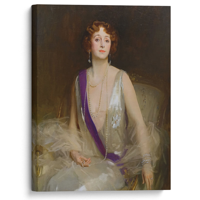 Grace Elvina, Marchioness Curzon of Kedleston (1925) - John Singer Sargent - Canvas Print