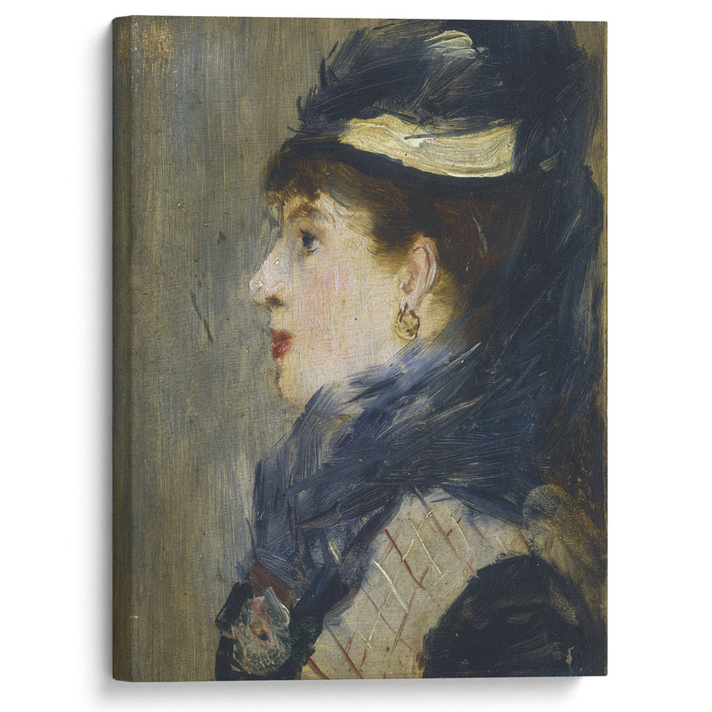 Portrait of a Lady (c. 1879) - Édouard Manet - Canvas Print