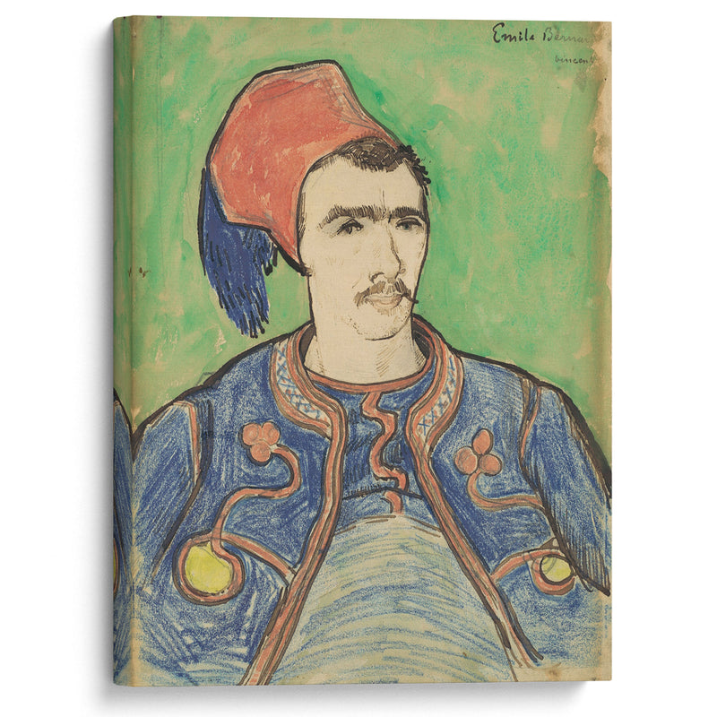 The Zouave (1888) - Vincent van Gogh - Canvas Print