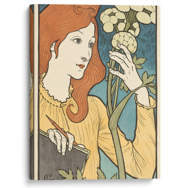 Salon des Cent (1894) - Eugène Grasset - Canvas Print