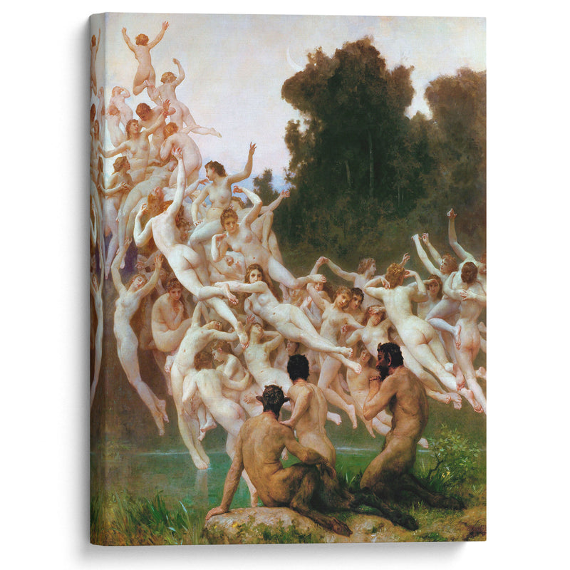 Les Oréades (1902) - William Bouguereau - Canvas Print