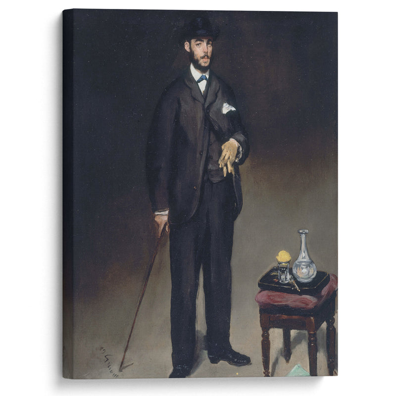 Portrait de Théodore Duret (1868) - Édouard Manet - Canvas Print