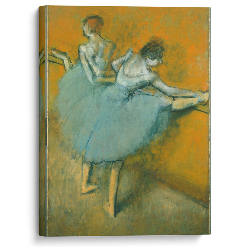 Dancers At The Barre - Edgar Degas - Canvas Print