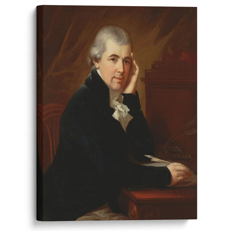 Portrait of a man (1790-1799) - Johann Baptist von Lampi the Elder - Canvas Print