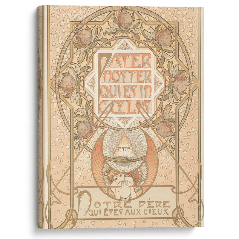 Pater Noster (c.1900) - Alphonse Mucha - Canvas Print