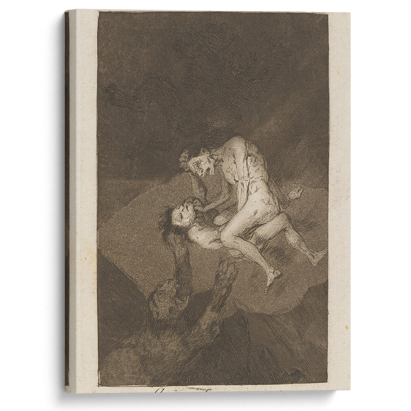 Quien lo creyera! (Who would have thought it!) (1796-1797) - Francisco de Goya - Canvas Print