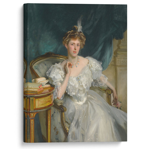 Mrs. William George Raphael (1906) - John Singer Sargent - Canvas Print