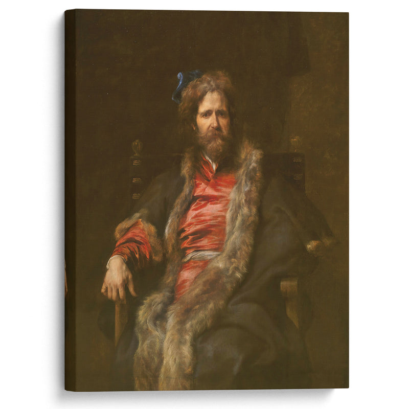 The Painter Martin Ryckaert (1631) - Anthony van Dyck - Canvas Print