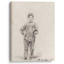 Boy in the Country (1857) - Claude Monet - Canvas Print