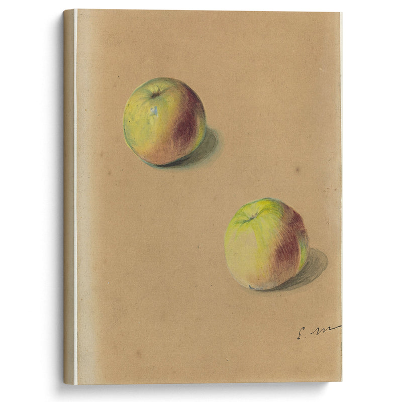 Two apples - Édouard Manet - Canvas Print