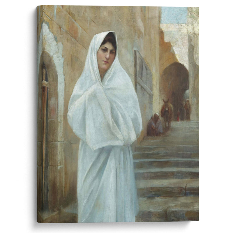 Young Girl, Jerusalem - Theodoros Ralli - Canvas Print