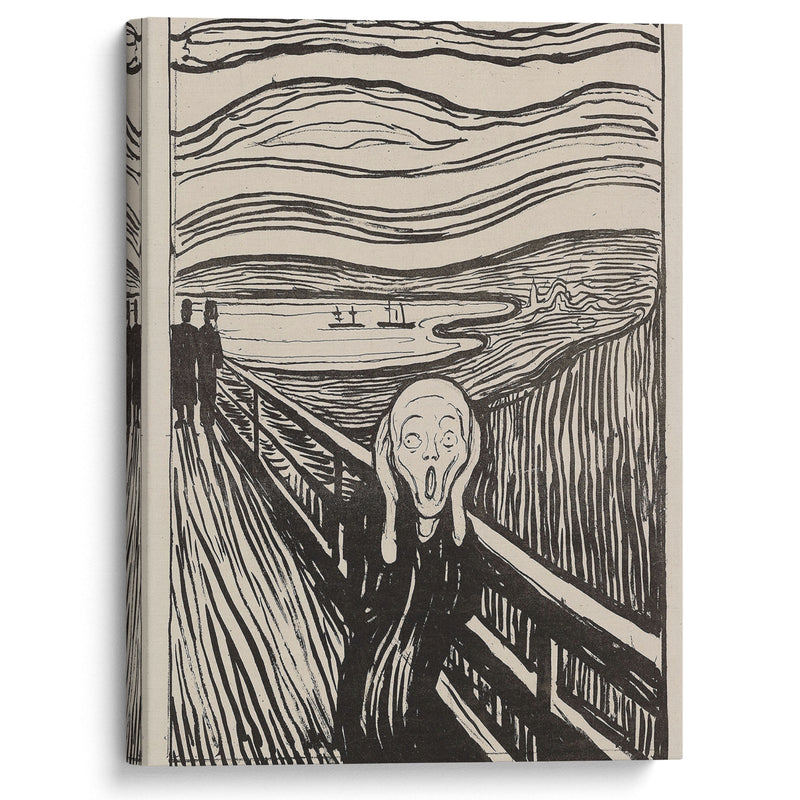 The Scream (1895) - Edvard Munch - Canvas Print