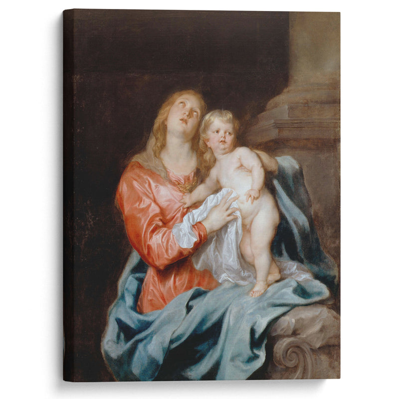 The Madonna And Child - Anthony van Dyck - Canvas Print