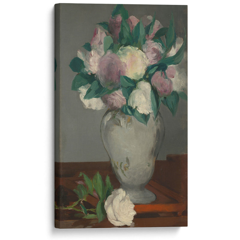 Peonies (1864–65) - Édouard Manet - Canvas Print