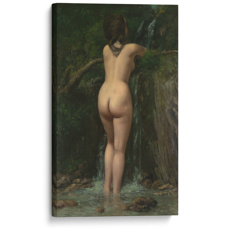 The Source (1862) - Gustave Courbet - Canvas Print