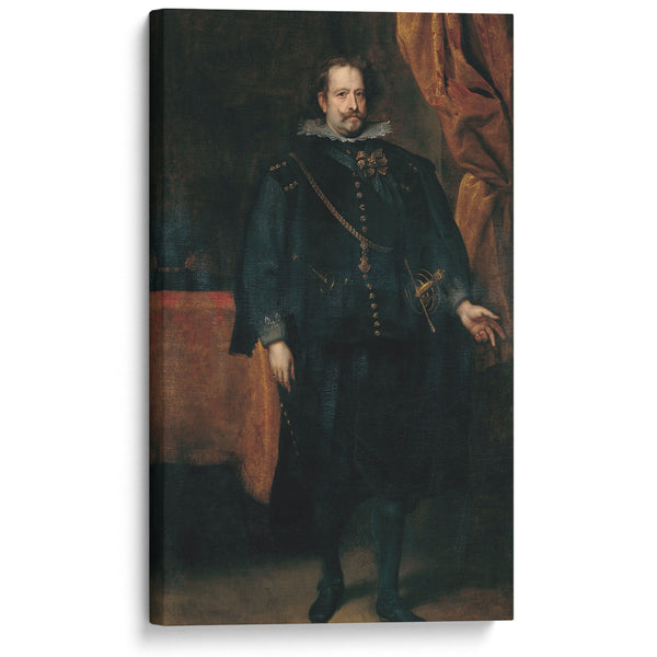 Diego De Mexía, Marquess Of Leganés - Anthony van Dyck - Canvas Print
