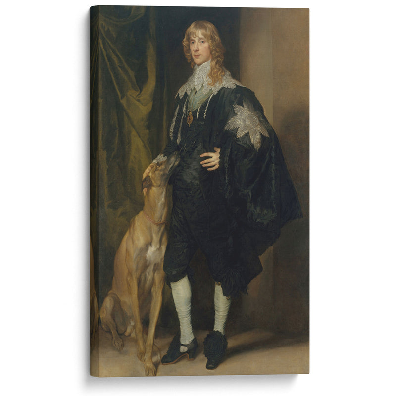 James Stuart (1612–1655), Duke of Richmond and Lennox (ca. 1633–35) - Anthony van Dyck - Canvas Print