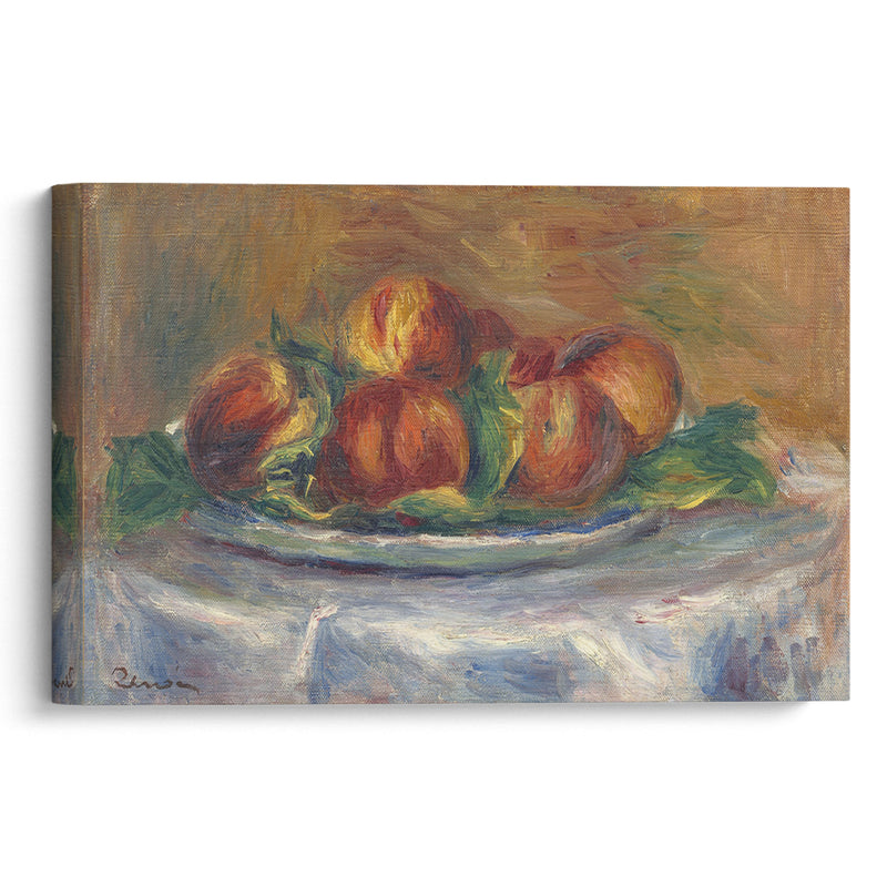 Peaches on a Plate (1902-1905) - Pierre-Auguste Renoir - Canvas Print