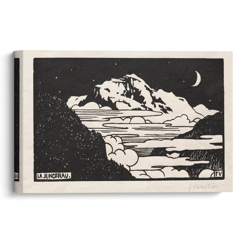 The Jungfrau (1892) - Félix Vallotton - Canvas Print