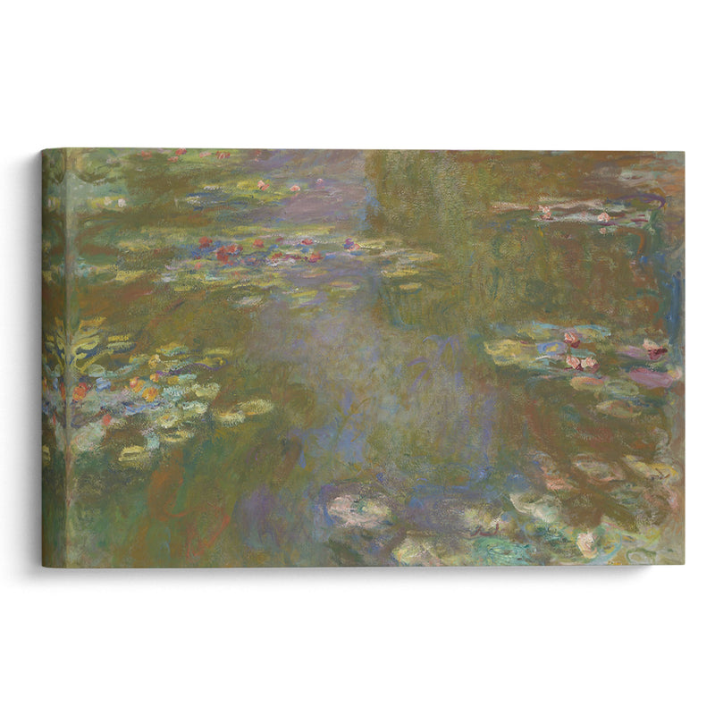 Water Lily Pond (1917-19) - Claude Monet - Canvas Print