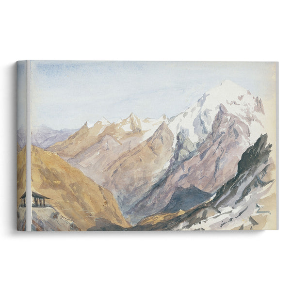 Mountain Study (1869) - John Singer Sargent - Canvas Print