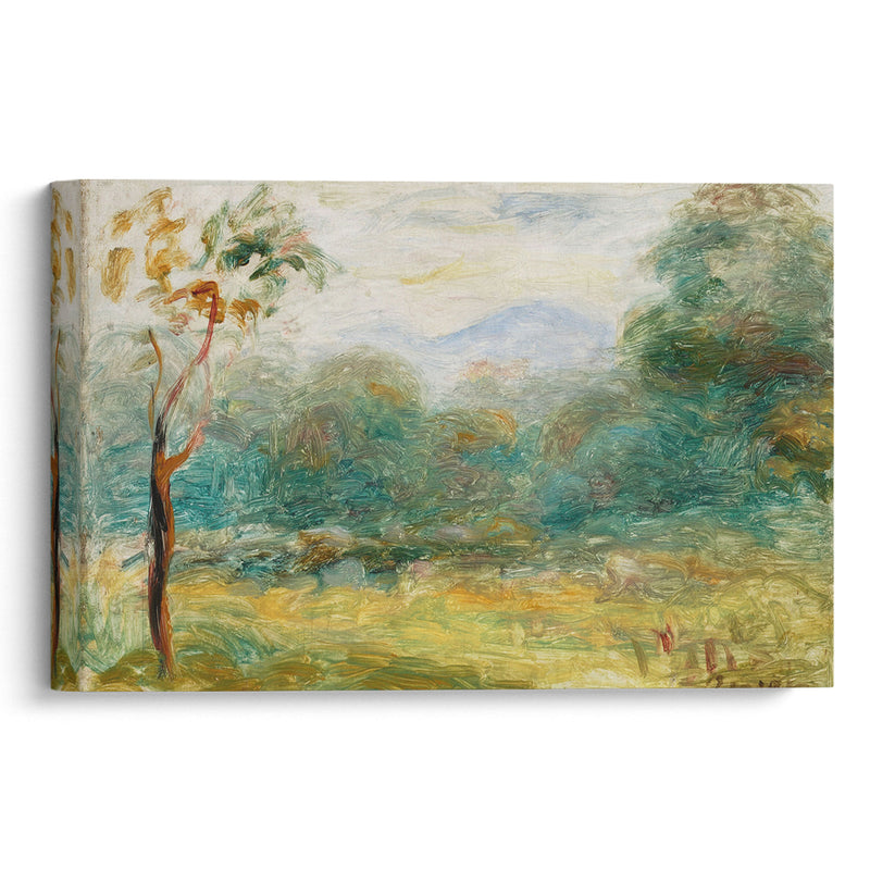 Landscape from the south of France (Cagnes-sur-Mer) (1911) - Pierre-Auguste Renoir - Canvas Print