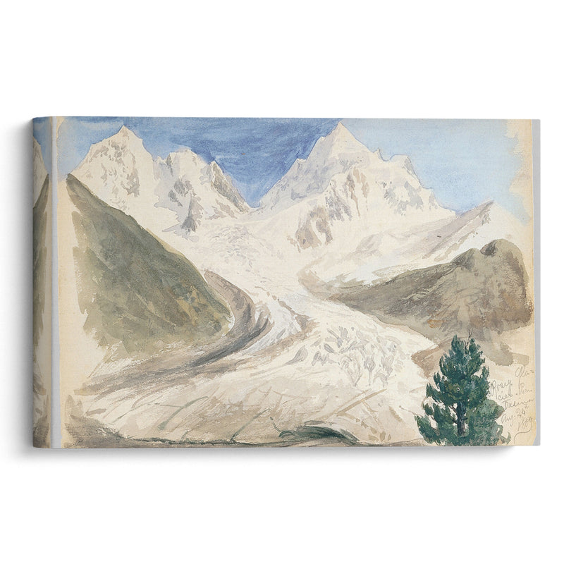 Roseg Glacier, Pontresina (1869) - John Singer Sargent - Canvas Print