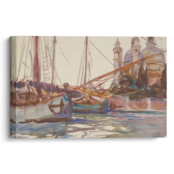 Santa Maria della Salute, Venice  (between 1903 and 1907) - John Singer Sargent - Canvas Print