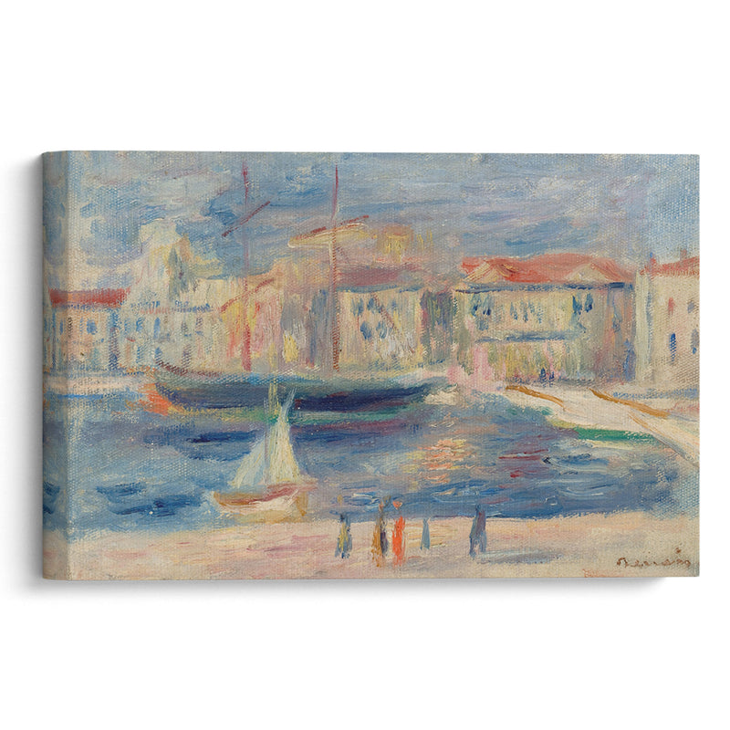 Le Port de Saint-Tropez - Pierre-Auguste Renoir - Canvas Print