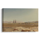 Caravan Passing The Colossi Of Memnon, Thebes - Jean-Léon Gérôme - Canvas Print