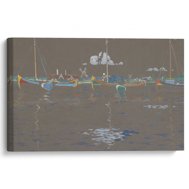 The Ships (Holland) - Wassily Kandinsky - Canvas Print