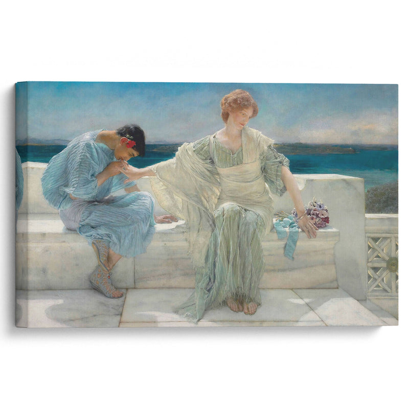 Ask me no more - Lawrence Alma-Tadema - Canvas Print