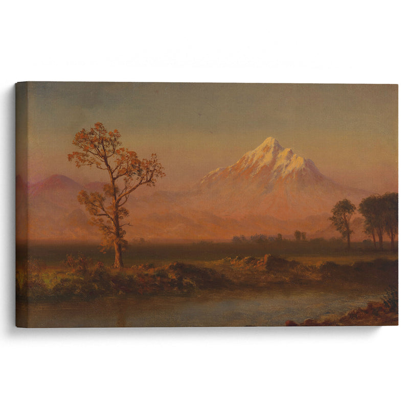 Mount Hood (circa 188) - Albert Bierstadt - Canvas Print