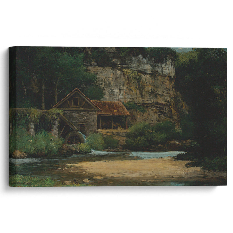 Le Moulin (1874) - Gustave Courbet - Canvas Print