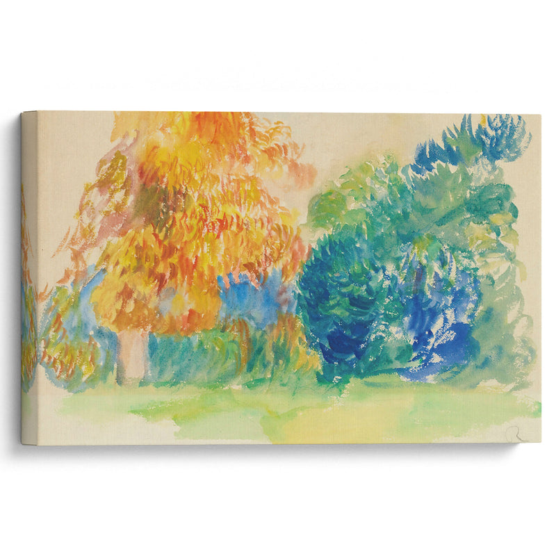 Les Arbres - Pierre-Auguste Renoir - Canvas Print