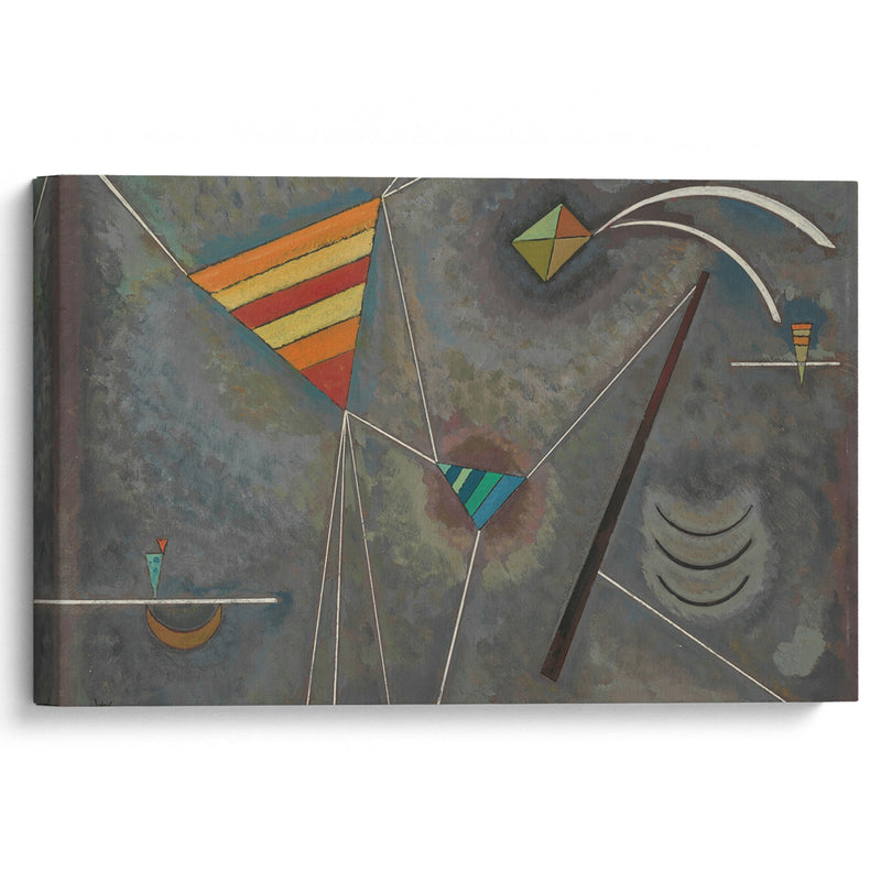 Weissgebunden (1929) - Wassily Kandinsky - Canvas Print