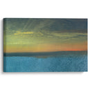 Cloud Study with Sunset (19th century) - Albert Bierstadt - Canvas Print