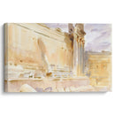 Temple of Bacchus, Baalbek (1906) - John Singer Sargent - Canvas Print