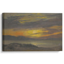 Sunset - Albert Bierstadt - Canvas Print