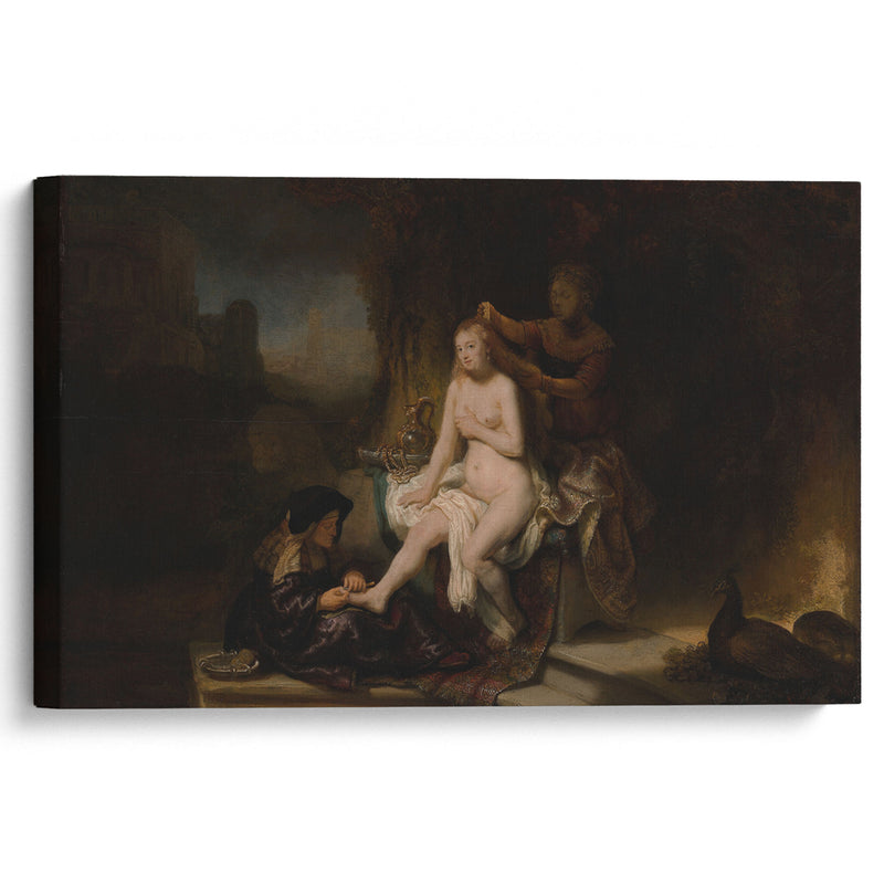 The Toilet of Bathsheba (1643) - Rembrandt van Rijn - Canvas Print