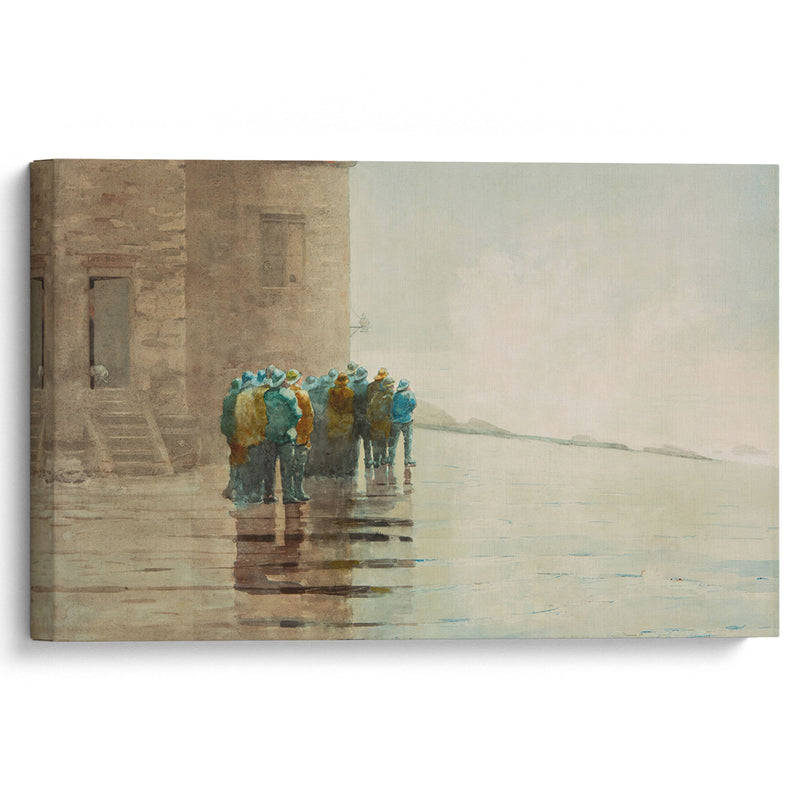 The Life Brigade (1883) - Winslow Homer - Canvas Print