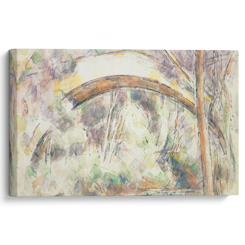 Le Pont des Trois Sautets (1906) - Paul Cézanne - Canvas Print