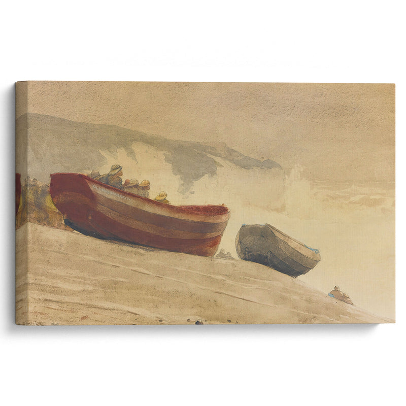 Storm On The English Coast (1883) - Winslow Homer - Canvas Print