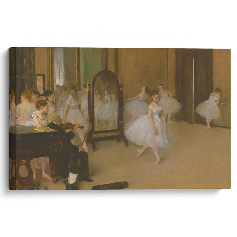 The Dancing Class (ca. 1870) - Edgar Degas - Canvas Print