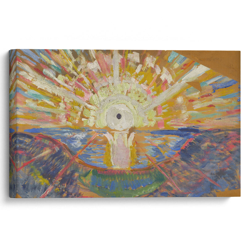 The Sun (1910–12) - Edvard Munch - Canvas Print