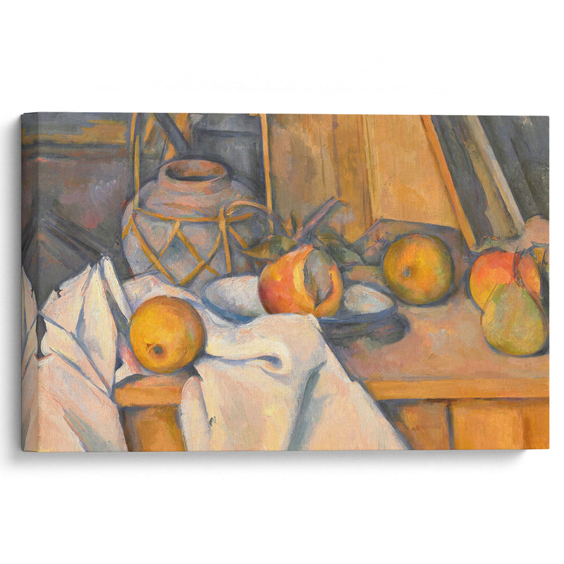 Fruits et pot de gingembre (1890-1893) - Paul Cézanne - Canvas Print